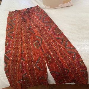 Boho Flowy Tribal pant